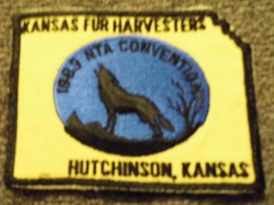 Kansas Fur Harvesters 1983 NTA Convention Patch